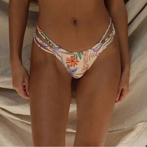 Stone Fox Swim Multicolor Bikini Bottom
